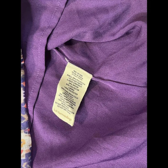 Soft Surroundings All Together Patchwork Dress Boho Hippie Fall Y2K XS - Picture 5 of 9